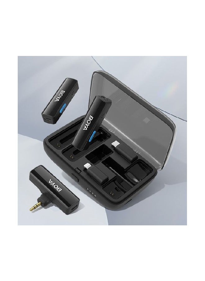 BOYALINK All-in-One 2.4GHz Dual-Channel Wireless Microphone System