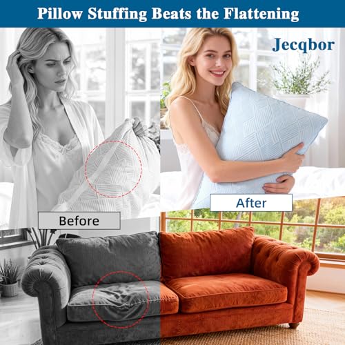 Jecqbor 5lbs/80oz Soft Polyfill Stuffing, Fluffy Pillow Stuffing Filling for Pillow, Couch Cushion, Cloud Project, Stuffed Animal, Craft, Clean Polyester Fiberfill for Crochet, Pet Bed, Plushies - Image 5