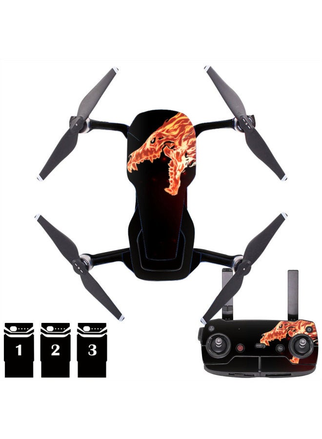 Applicable To Dajiang Royal Mavic Air1 Generation UAV Body Pain Stickers Mavic Air1 Generation Camouflage Stickers-Color:TN-For DJIMavic Air-0196