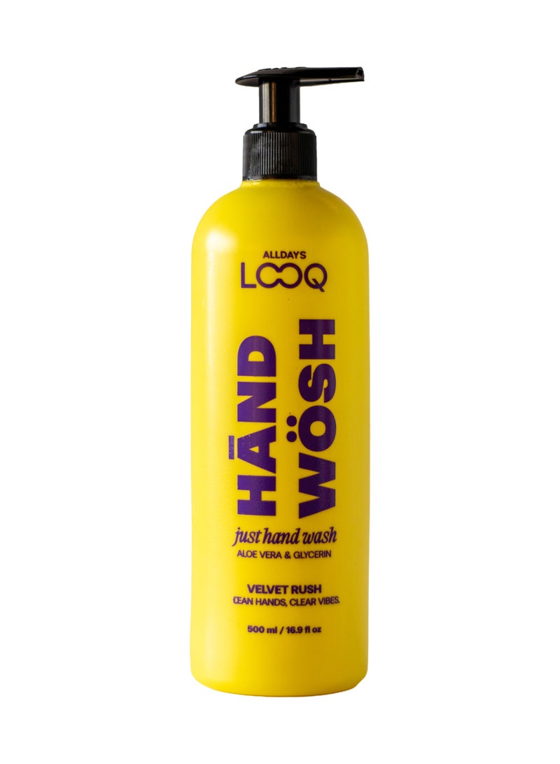 LOOQ Hand Wash - Velvet Rush 500ml