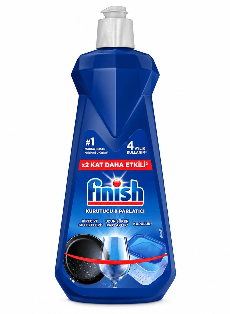 Dishwasher Rinse Aid – Shine & Dry – Prevents Water Spots – 400ml
