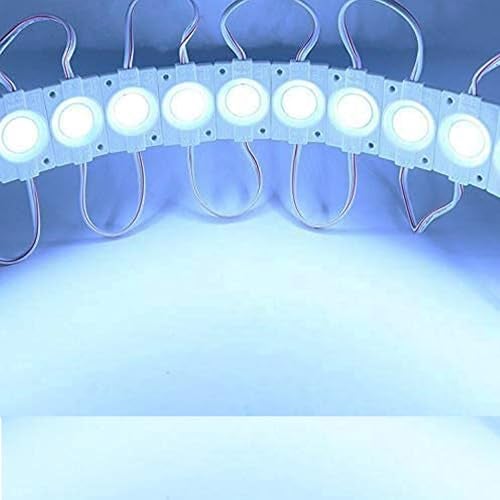 Ramanta LED Module 12V White DC 12 Volt 2.4 Watt Coin Shape Led Module Lights Lamp Bulb Multipurpose Use for Home, Temple, Bike, Car DIY Projects, Hobby Kit, Prong & Tree Decoration (20 PCs, White) - Image 4