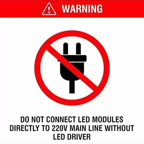 Ramanta LED Module 12V White DC 12 Volt 2.4 Watt Coin Shape Led Module Lights Lamp Bulb Multipurpose Use for Home, Temple, Bike, Car DIY Projects, Hobby Kit, Prong & Tree Decoration (20 PCs, White) - Image 5