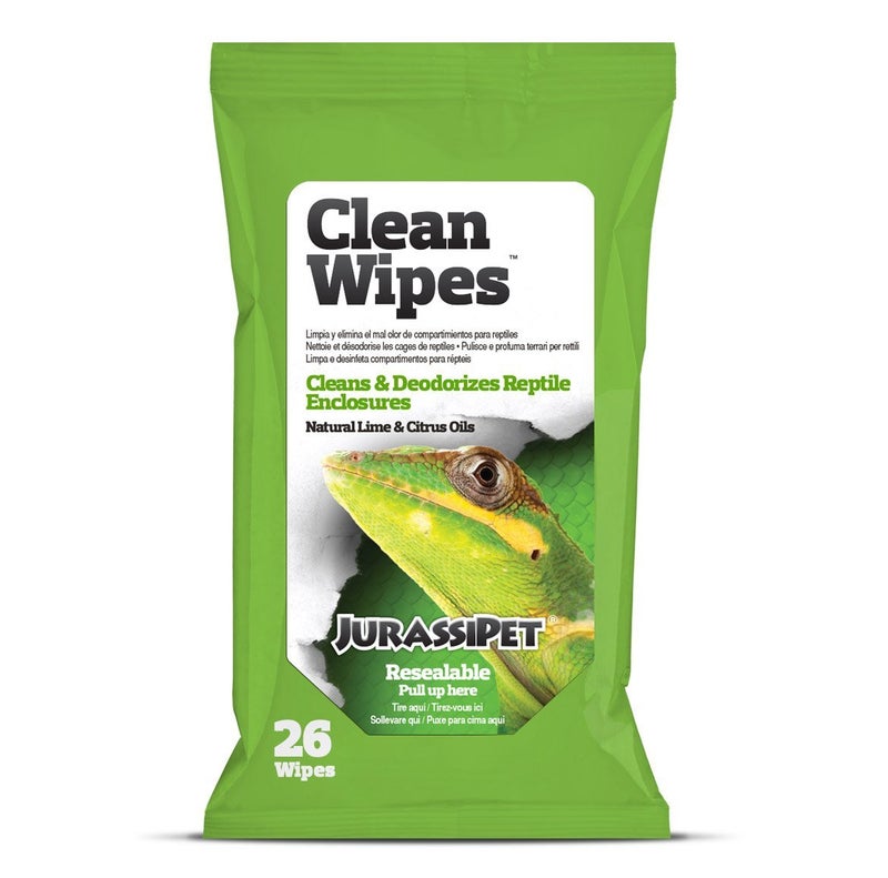 Seachem Jurassipet 28676 Clean Wipes 26 Pack