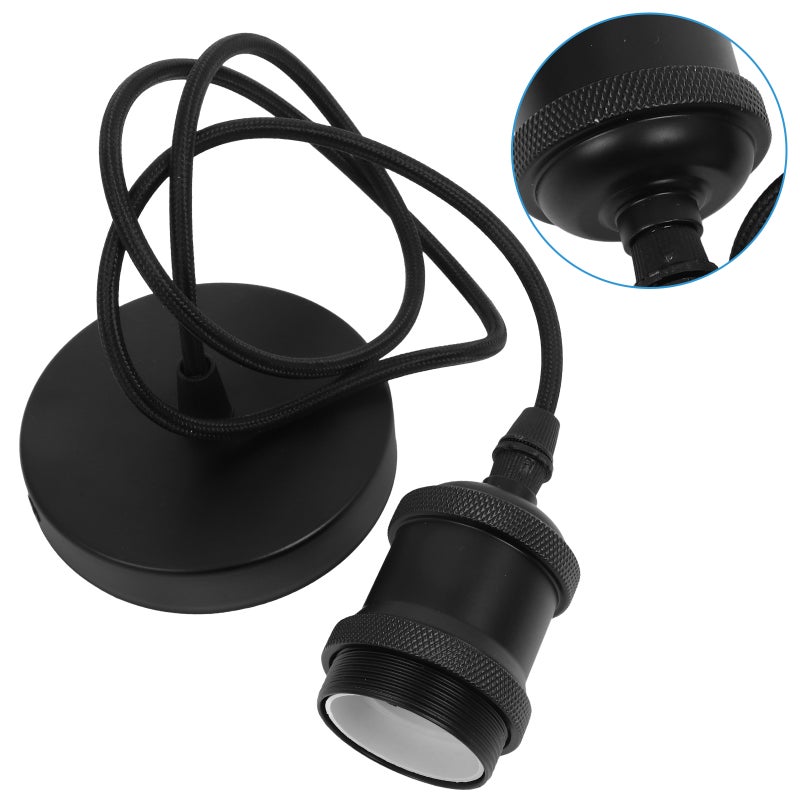 1 Sets Adjustable Pendant Vintage Light Light Light Cord Kit for Pendant Lighting Bulb Kitchen Bedroom Bars Restaurants - Image 1