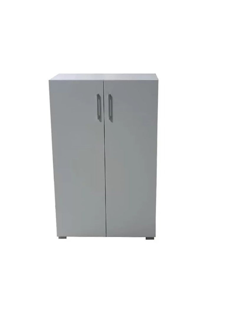 Galaxy Design Savana Tall 2-Doors Shoe Cabinet-High Gloss White - Image 1