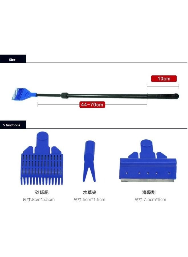 مجموعة تنظيف حوض السمك 5 في 1 - Image 5