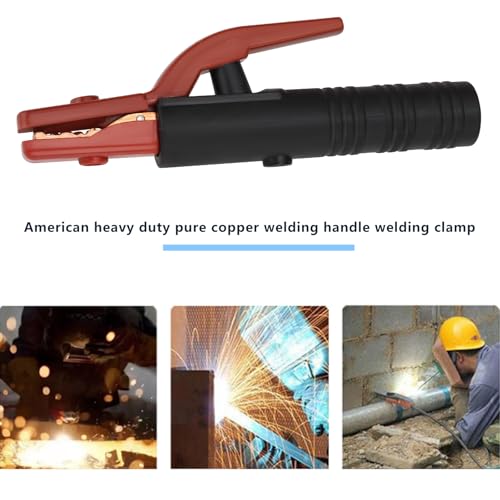 SING F LTD 1PC American Heavy Duty Pure Copper Welding Clamp Current Capacity 500A Scope Of Use Welding Grounding Grounding Clamp Welding And Cutting Tools - Image 3
