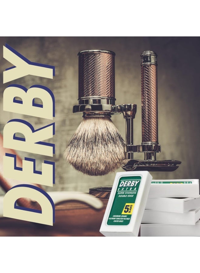 Derby 200 Extra Double Edge Razor Blades - Image 2