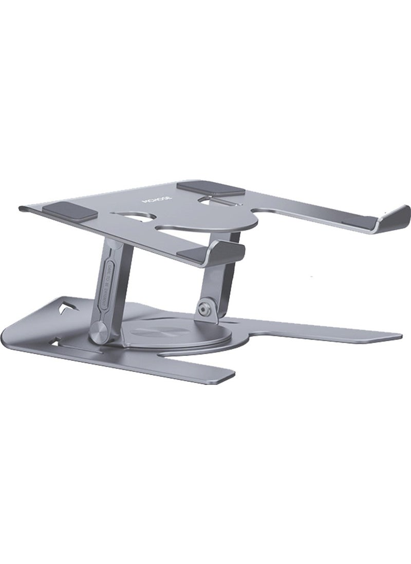 MC-H20-1 Aluminum 360° ROTATING, Folding, Height and Angle Adjustable Laptop, Notebook, Tablet Stand (Silver) - pzsku/Z60C4CACB14F3AB602F0FZ/45/_/1730521109/3faa1f26-fc69-42d5-8e43-971e5ecd3d7e