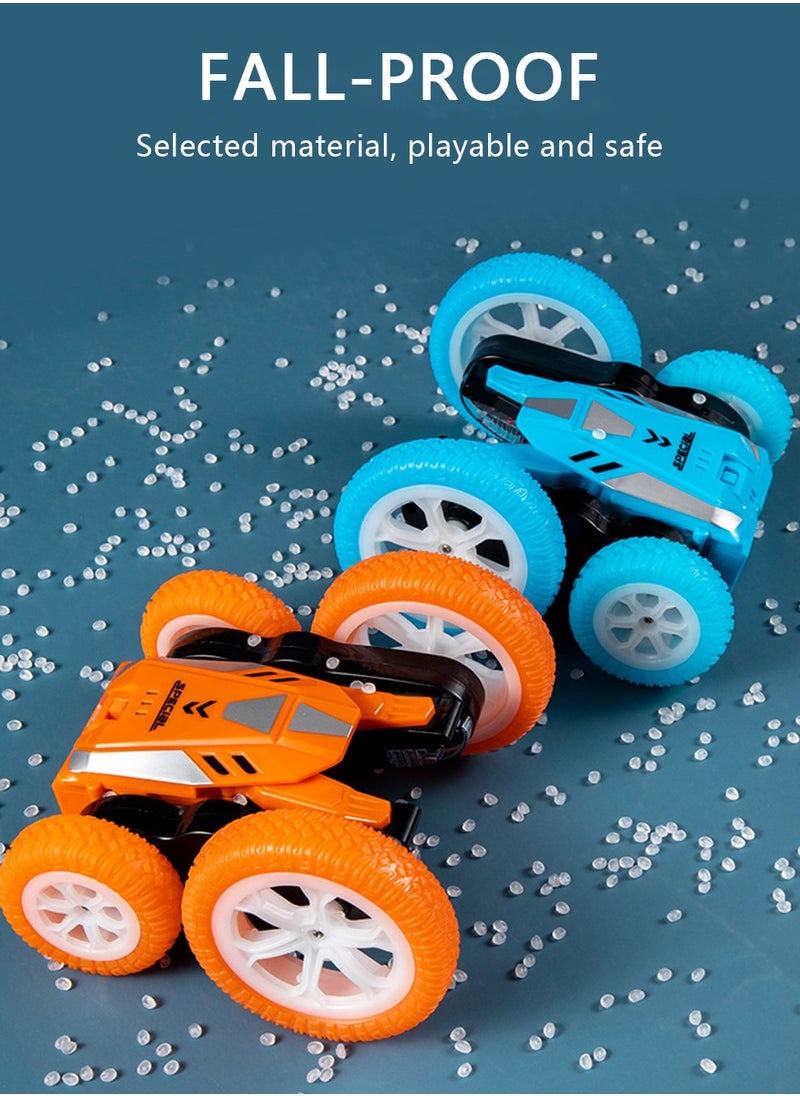 Four Way Double-sided Stunt Car, Fancy Butterfly Car, Children's Flowering Rotating, Illuminated Boy Toy Car  - Image 4