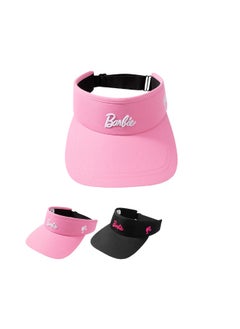Miniso A stylish Barbie-themed fashion visor, perfect for sunny days or casual outings. 