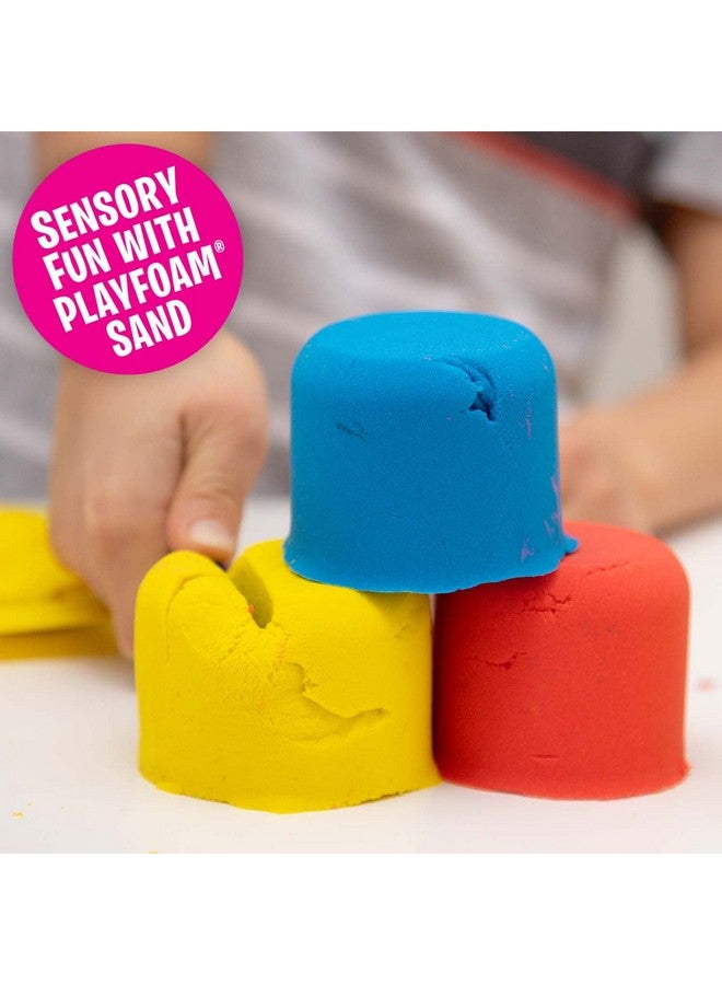 Educational Insights Playfoam Sand 8-Pack, Play Sand Set, 8 Assorted Colors, 6 Oz. Each, Sensory Toy For Kids, Elementary Classroom Must Haves, Ages 3+ - Image 3