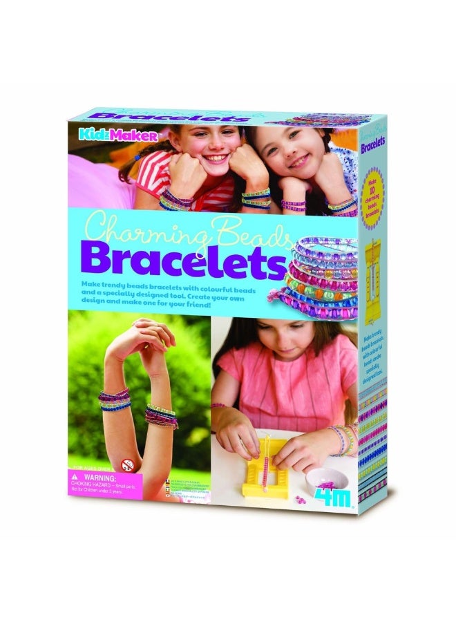 4m KidzMaker Charming Beads Bracelets Craft Kit
