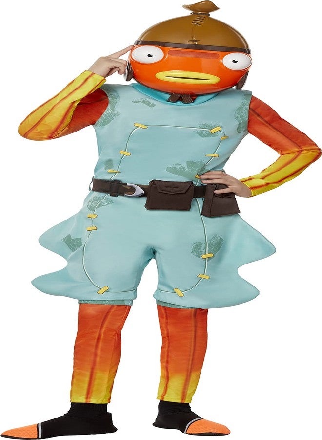 InSpirit Designs Fortnite Fishstick Youth Costume Orange, M - Image 1