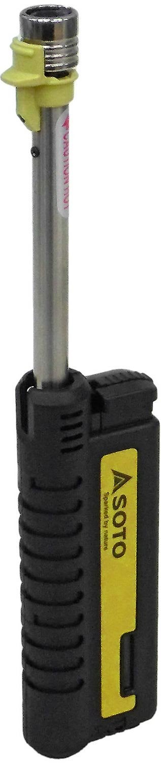 SOTO Pocket Torch - Refillable Extended Torch Lighter with Telescoping Burner Head, Electronic Ignition, Strong Wind-Resistant Butane Lighter for Candles, Grill, BBQ, Fireplaces, Camping, and more - Image 2