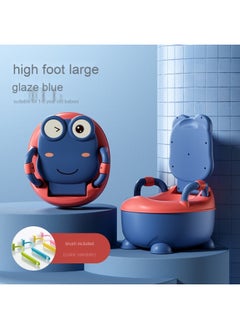 【High Foot Thickened Hard Pad Version】Glazed Blue