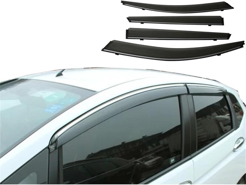 DEMULAX Weathershield Window Visor for Honda Jazz - Image 5