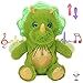 Hopearl Talking Dinosaur Repeats What You Say Nodding Electric Interactive Animated Toy Speaking Plush Buddy Gift for Toddlers Green 8 - Image 2