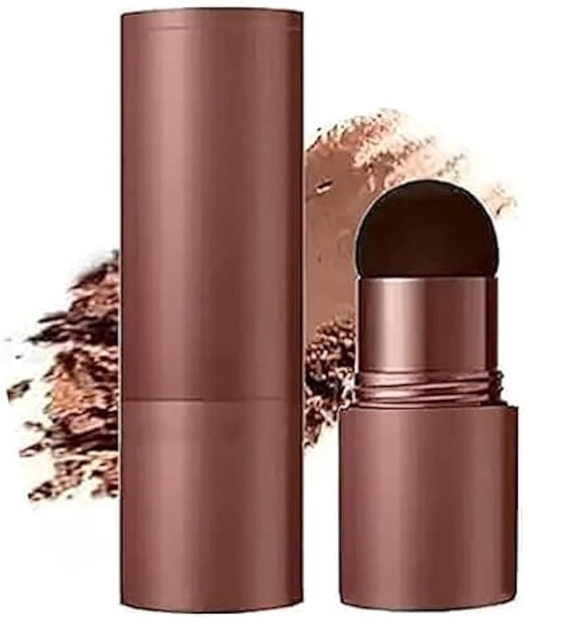Hairline Shadow Powder Stick Quick Hair Root TouchUp Black 10 - Image 1