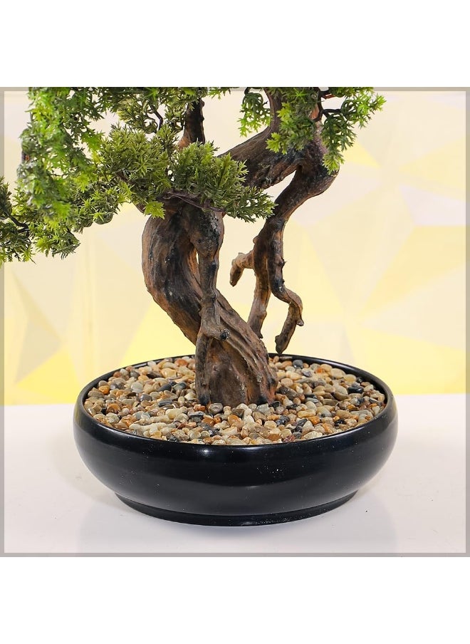 Yatai - Yatai Decor Luxurious Artificial Bonsai Tree Lifelike Artificial Plants with Pots,Enhance Your Living Space with Evergreen ,Eco-Friendly, Maintenance Free Fake Plants for Home Office Decor (85 Cm) - Image 1