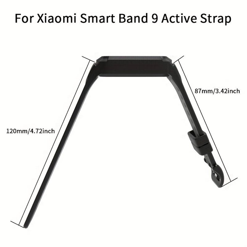 حزام وجراب رياضي من TPU برتقالي 2 في 1 لساعة Mi Band 8 9 Active - Image 3