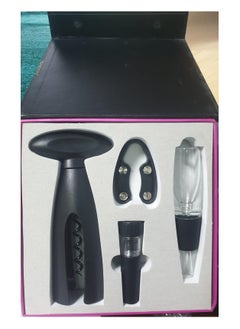 Vitacelli 4-Piece Bottle Opener Set Black 20x5x20cm  - Image 2