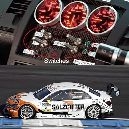 Jtron Car Heavy-Duty Rocker Toggle Switch 12V 20A Waterproof Toggle Switch ON Off Switch 12v with for Auto Car Boat (ON-Off) - Image 5