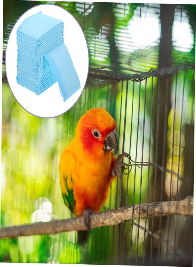 GRIRIW Parakeet Bird Cage Liner 100pcs Replacement Bird Cage Liners for Parakeets - Image 4