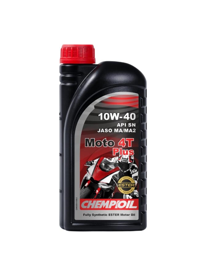 شامب اويل زيت سكوتر و موتوسيكل 4T 10W-40 (1لتر)