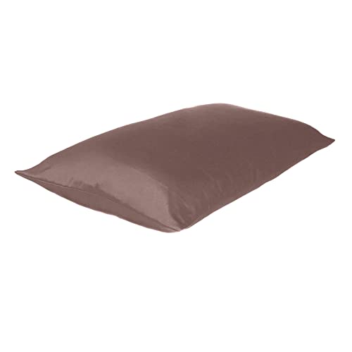 Oussum Satin Silk Pillowcase Pillow Case Covers with Envelop Closure for Hair and Skin Home Bed Decor Set of 2 Pillowcase Free 3 pcs scrunchies (Regular, Withered Rose) - Image 4