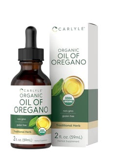 CARLYLE Organic Oil Of Oregano 2Fl Oz 59Ml 