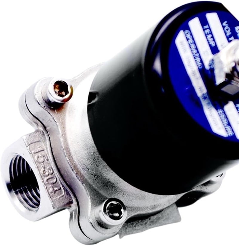 Stainless Steel Normally Closed 1 2 Inch Solenoid Valve 12V NPT 16mm For Water Oil Gas G 240V AC - Image 5