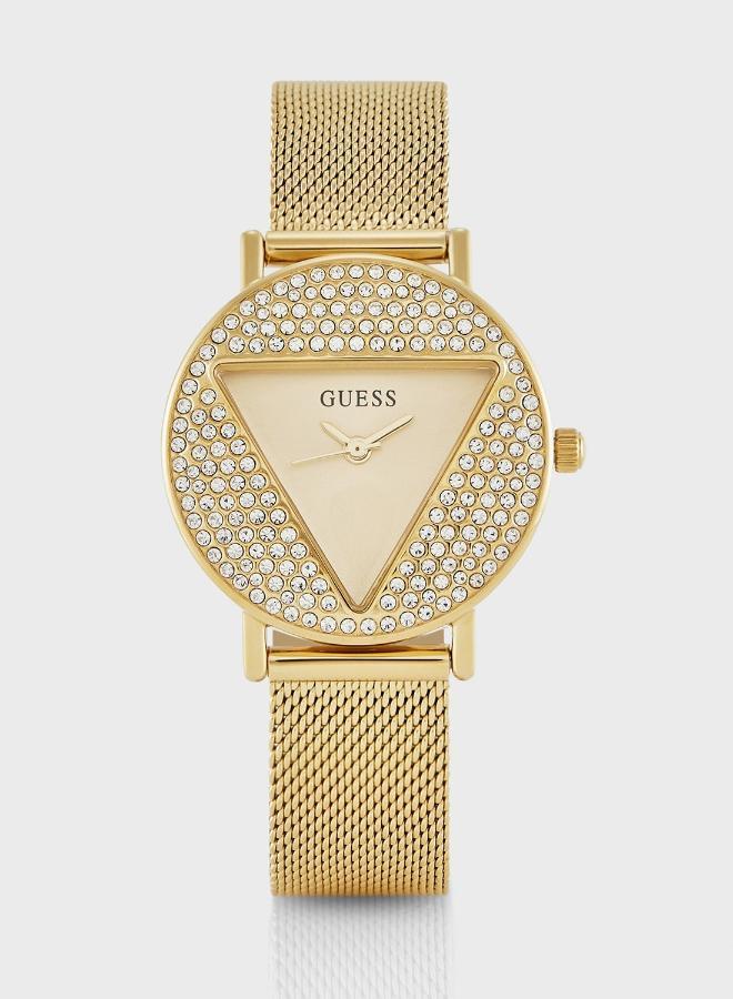 GUESS Mini Iconic Steel Strap Analog Watch - Image 1