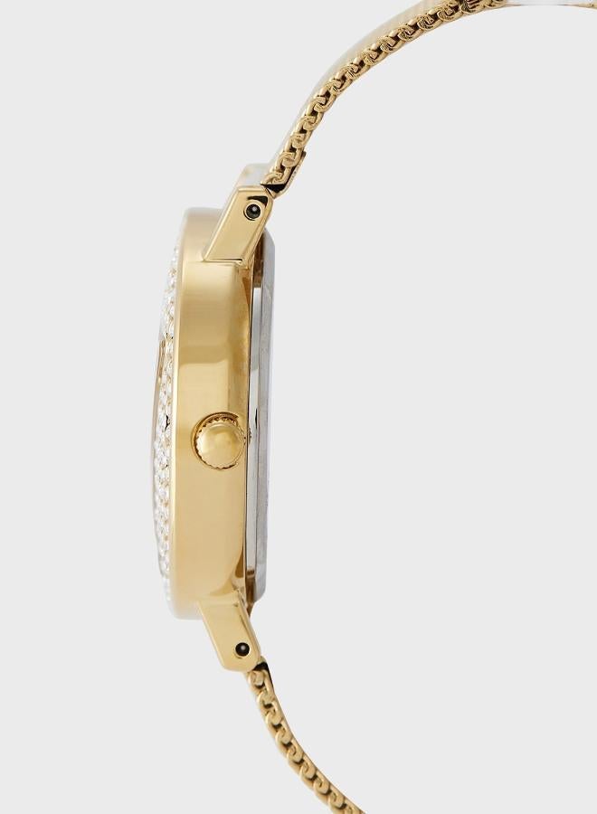 GUESS Mini Iconic Steel Strap Analog Watch - Image 4