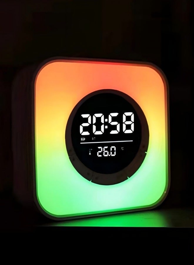 Beautiful Atmosphere Light Bluetooth Speaker Home Desktop LED Wireless Speaker - Image 1