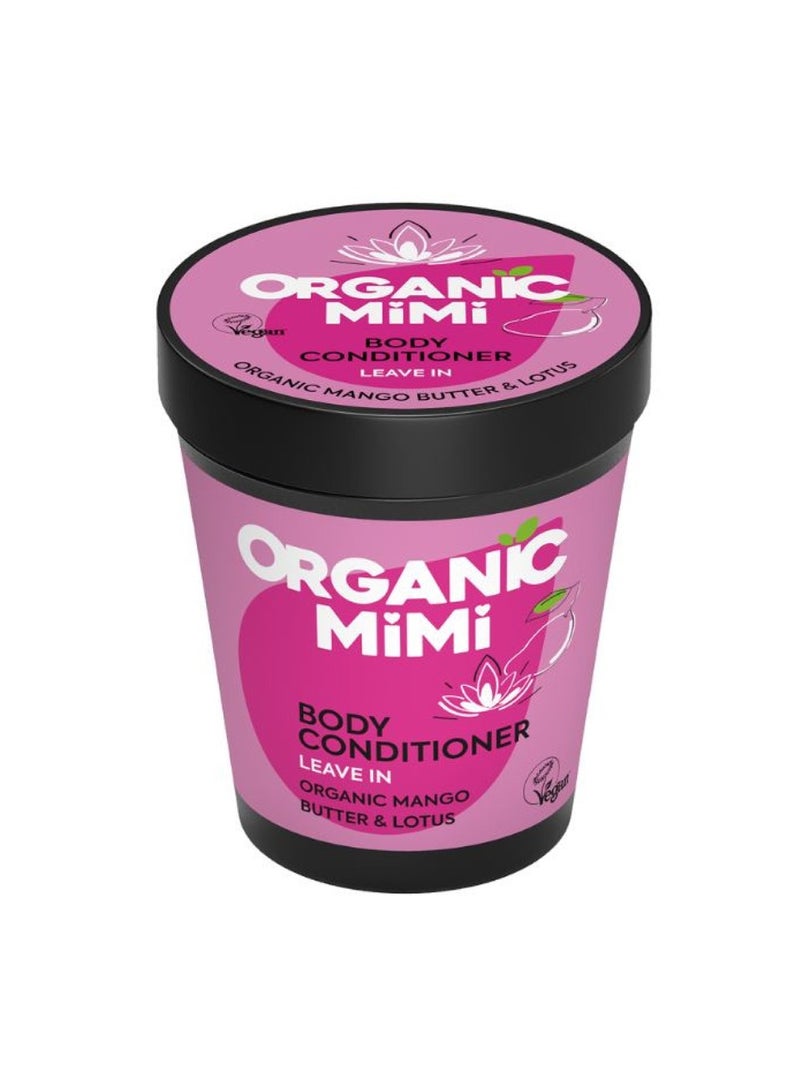 organic mimi Leave In Mango & Lotus Leave In Body Conditioner 200ml - Image 1