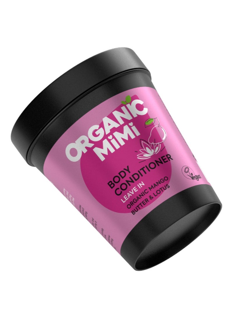 organic mimi Leave In Mango & Lotus Leave In Body Conditioner 200ml - Image 2