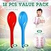 PullCrease 12 Pack Baseball Theme Party Game Spoon Relay Race Toy Set for Kids Adults Baseball Foam Ball and Spoon Race Game Decorations for Sports Party Indoor Outdoor School Class Birthday - Image 4