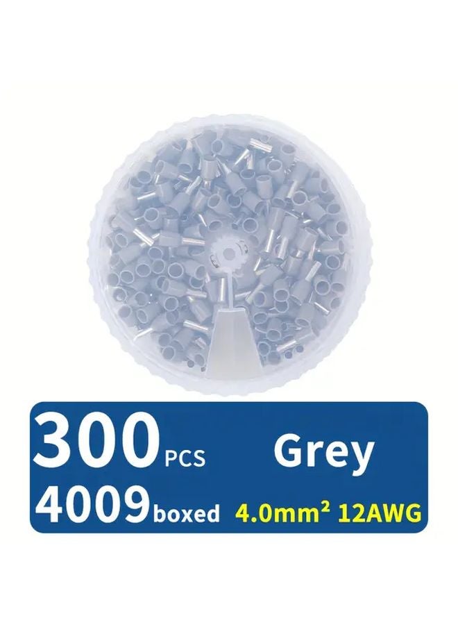 E4009 300 قطعة محطات أسلاك فرويل معزولة مسبقًا مجموعة محطات أنبوبية مع صندوق تخزين - Image 1