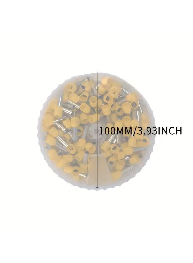 E4009 300 قطعة محطات أسلاك فرويل معزولة مسبقًا مجموعة محطات أنبوبية مع صندوق تخزين - Image 4