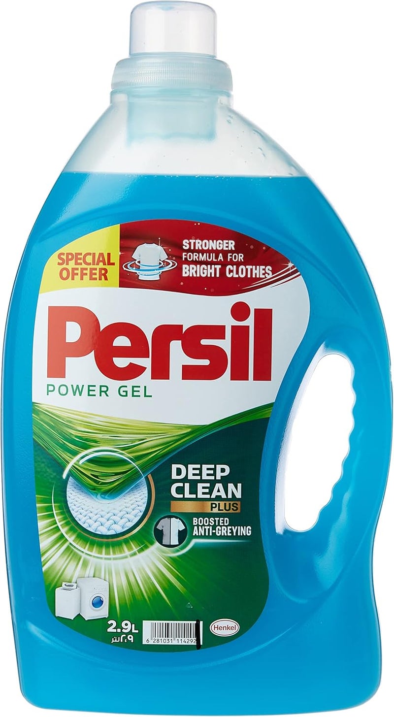 Persil Power Gel Liquid Laundry Detergent, With Deep Clean Technology, 2.9L +1L Special Price - Image 4