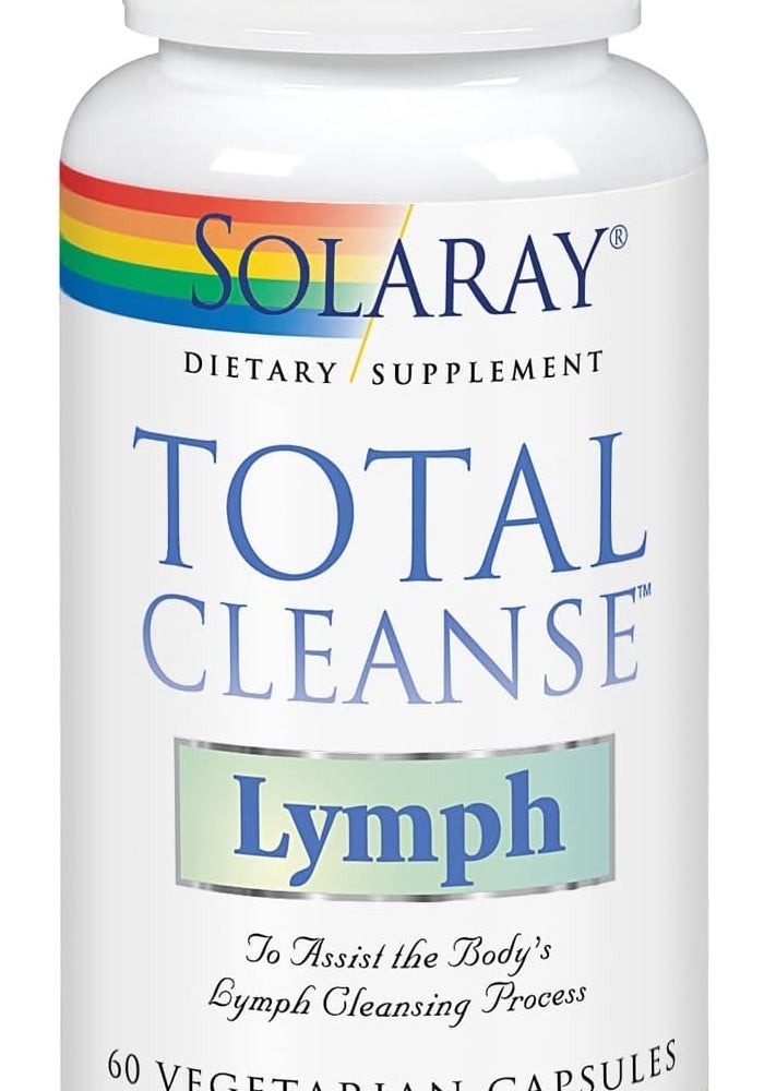 SOLARAY Total Cleanse Lymph Vegetarian Capsules - Image 1