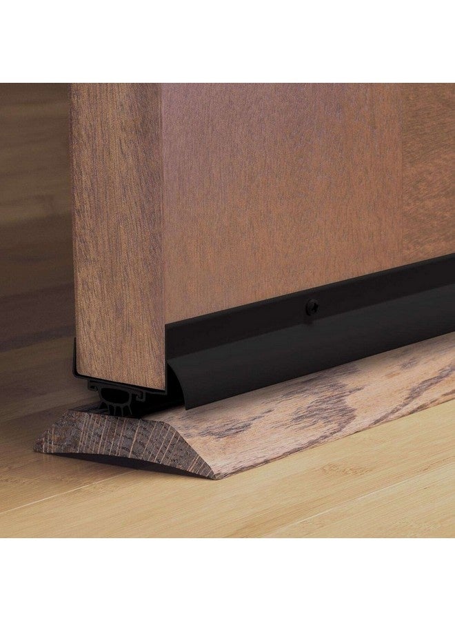 M-D Building Products Durable Aluminium Door Bottom Black 3.8 x 6 x 37.8 Inch 5038549 - Image 4