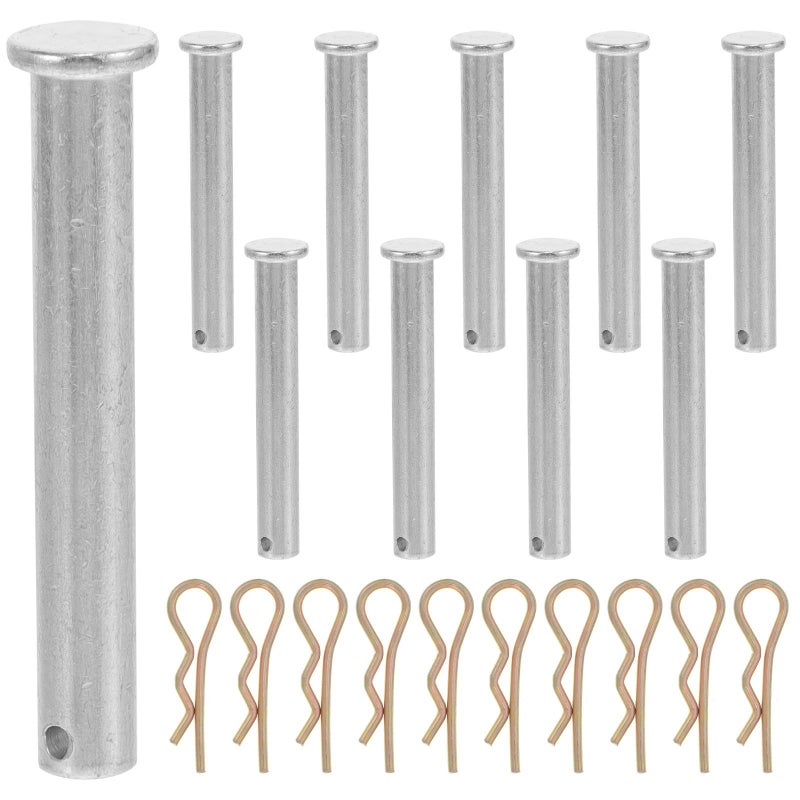 10pcs Scaffolding Locking Pin Clip Set 10mm X 70mm Coupling Pins With Hole - Image 2