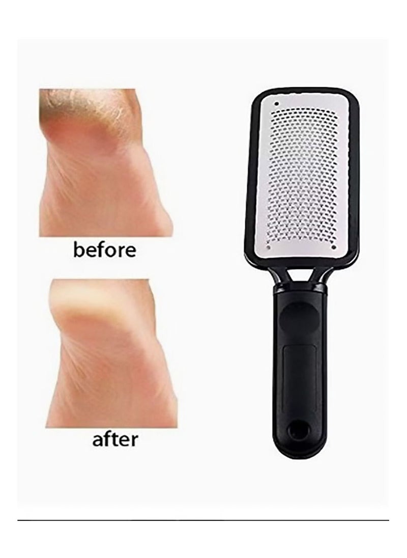 Tinksky - Pedicure Rasp for Dry Hard Skin Foot File Genuine Megafile Heel Care Callus Remover Dry Dead Skin Egg Corn Sander Scrubber Pumice Stone Alternative Ped Pedi Grater File - Image 1