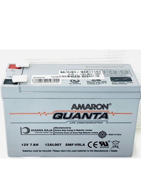 AGM VRLA Deep Cycle Battery 12V 7AH