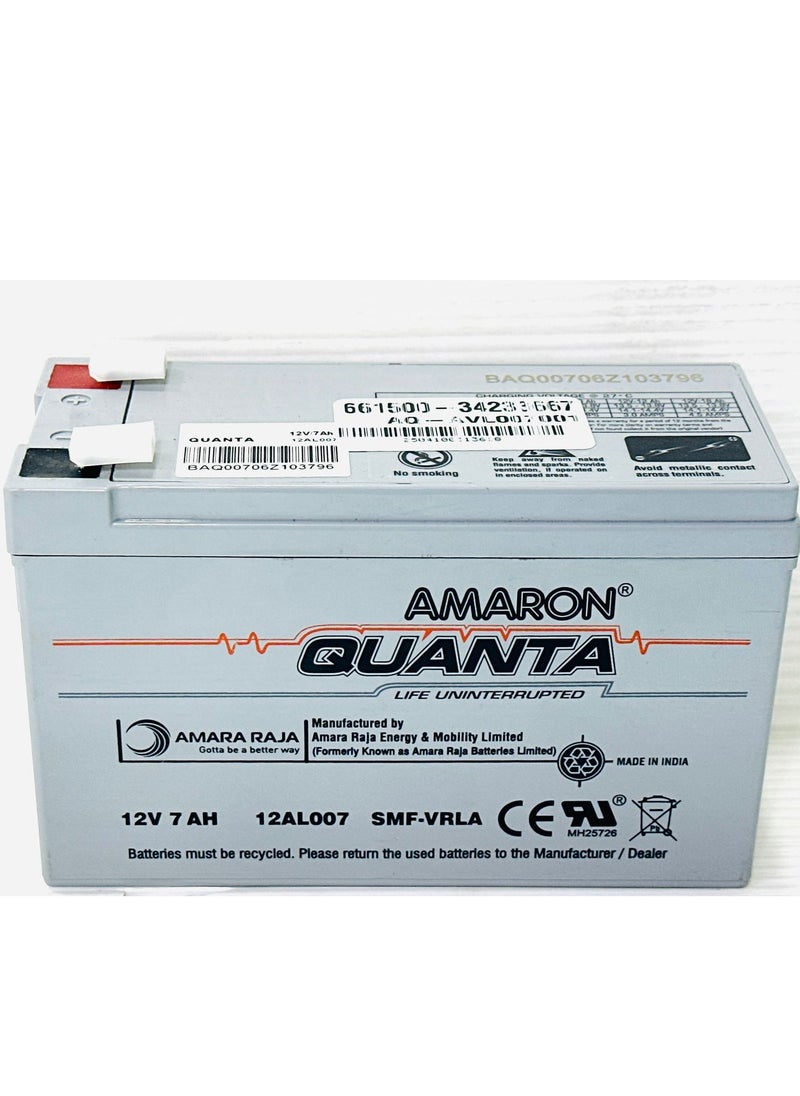 Amaron - AGM VRLA Deep Cycle Battery 12V 7AH - Image 1