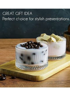 Reko Snack Bowl set - 6 pack Small Scalloped Bowl, Dessert Bowls for Ice Cream, Snack Bowls, Side Dishes  - Image 5