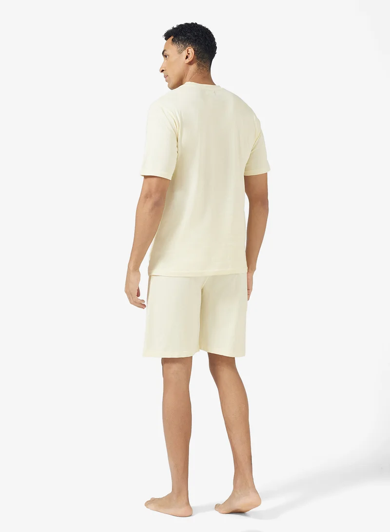Robert Wood Nightwear T-Shirt & Shorts Sets
